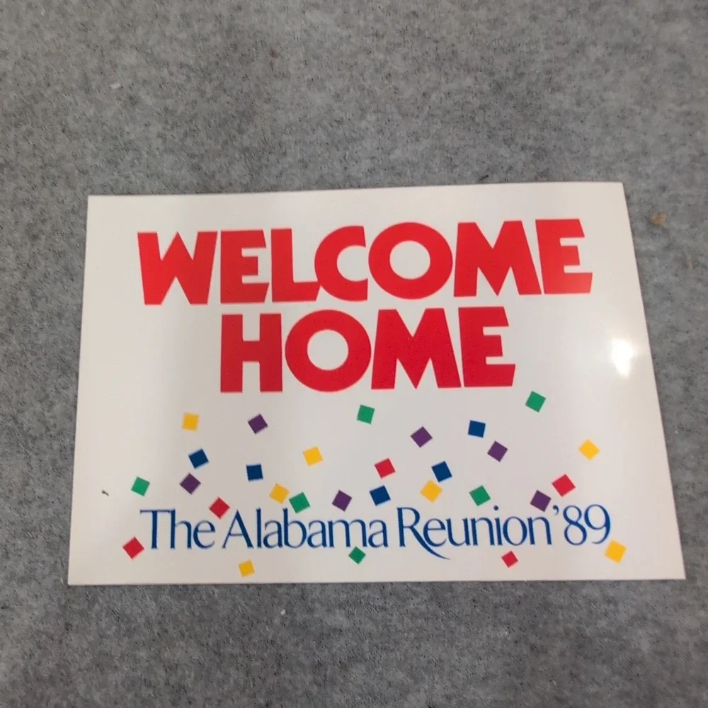 Vintage 1989 The Alabama Reunion Welcome Home Postcards Set of 10 Unused VG+ - Picture 3 of 3